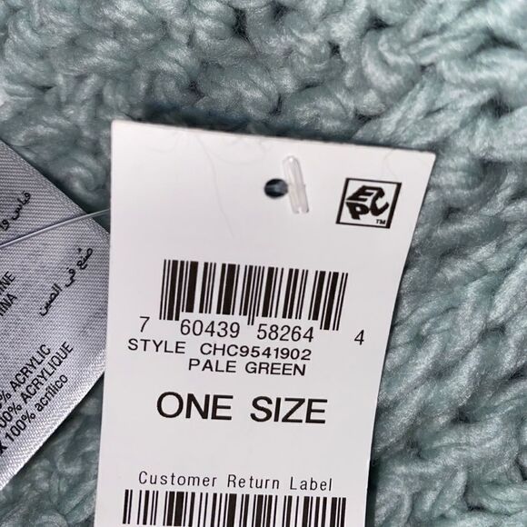 Charter Club Ruffle-Knit Boa Scarf Green One Size - Picture 5 of 5